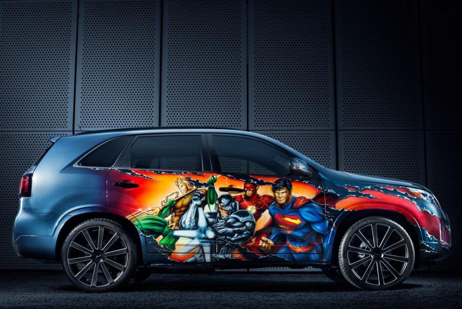  Kia Sorento Justice League 2014 года  (фото 7 из 9)